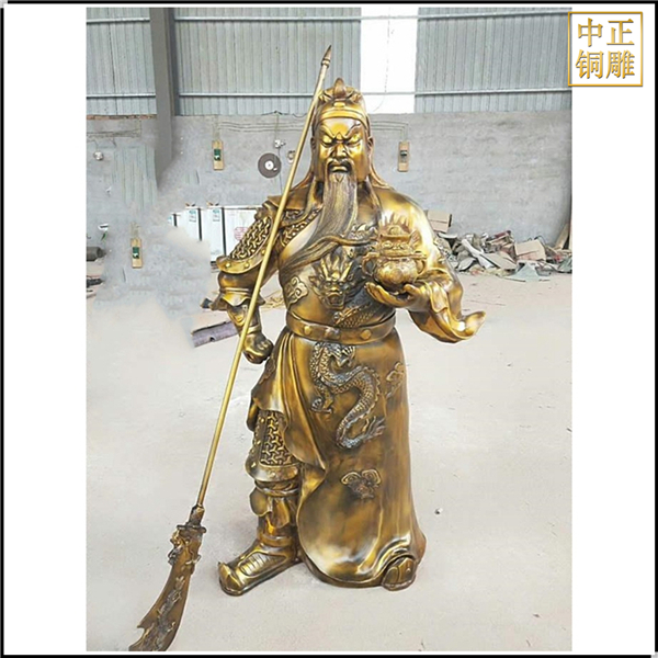 純銅手托香爐關公像鑄造.jpg 純銅手托香爐關公像鑄造.jpg